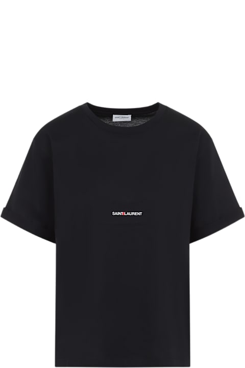 Homeware Saint Laurent Cotton Logo T-shirt