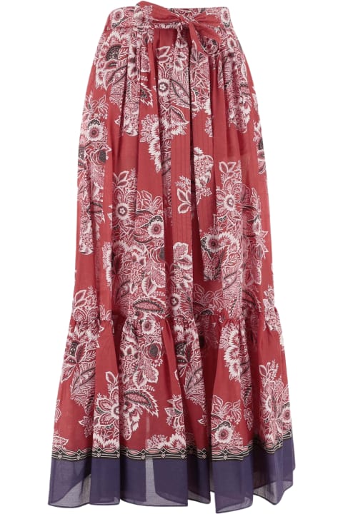 Etro Skirts for Women Etro Cotton And Silk Conna With Paisley Pattern
