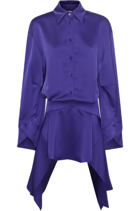 The Attico for Women The Attico Violet Asymmetric Hem Skirt Dress