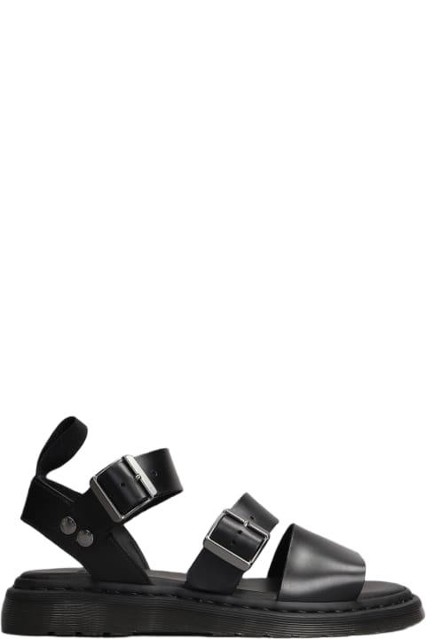 Dr. Martens Shoes for Men Dr. Martens Gryphon Flats In Black Leather