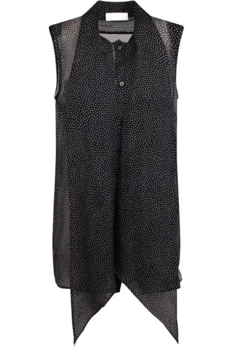 Nina Ricci Coats & Jackets for Women Nina Ricci Nina Ricci Sleveless Polka Dot Shirt