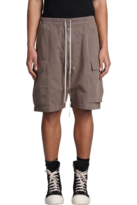 DRKSHDW for Men DRKSHDW Cargobela Shorts Shorts In Brown Cotton