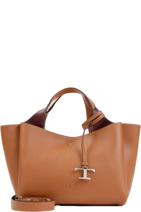 ショルダーバッグ・ポシェット TOD`S BAULETTO SACCA GRAINED LEATHER BAG Tod's Bauletto Sacca Grained Leather Bag | italist