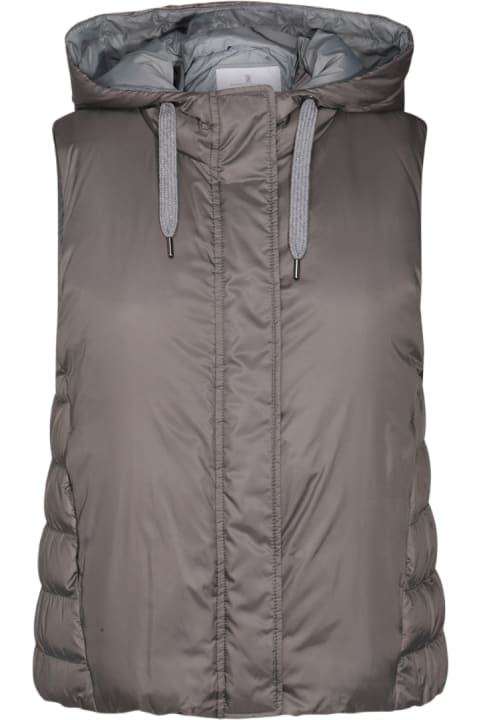 Brunello Cucinelli Coats & Jackets for Women Brunello Cucinelli Grey Down Jacket