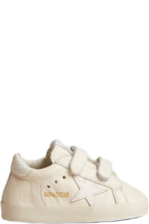 Shoes for Boys Golden Goose School Leather Sneakers