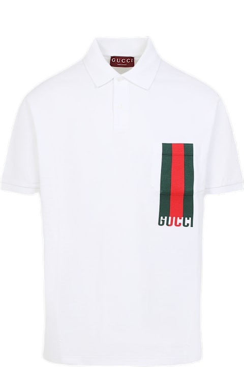 メンズ Gucciのトップス Gucci Cotton Polo