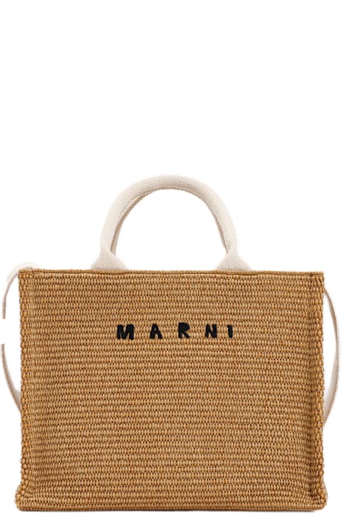 Homeware Marni Raffia East-west Tote Bag
