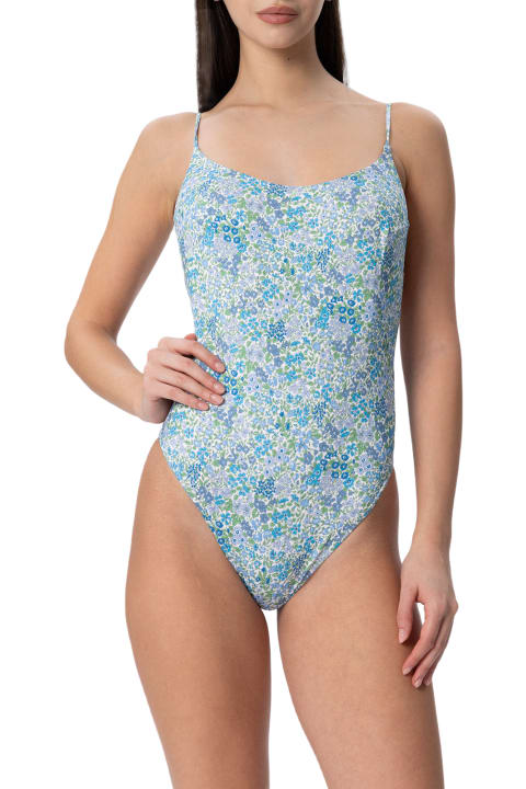 Homeware MC2 Saint Barth Woman Joanna Luise One-piece Swimsuit Cecille | Made With Liberty Fabric