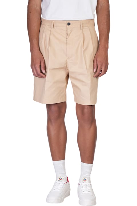 Bally for Men Bally Shorts In Beige Cotton