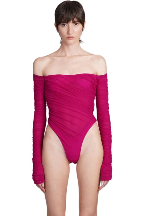 Underwear & Nightwear for Women Mugler Body In Viola Polyester