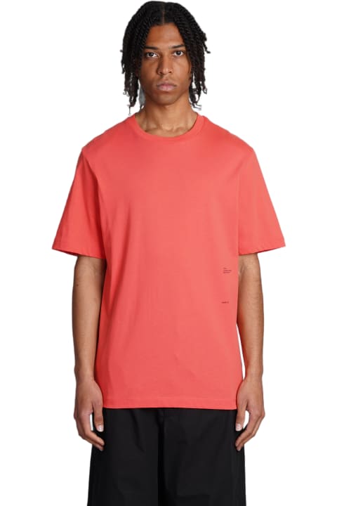 OAMC Topwear for Men OAMC T-shirt In Orange Cotton