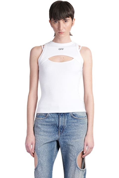 Off-White for Women Off-White Topwear In White Cotton