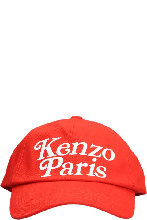 Fashion for Men Kenzo Hats In Red Cotton