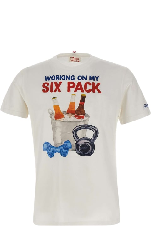 Fashion for Men MC2 Saint Barth "six Pack" Cotton T-shirt