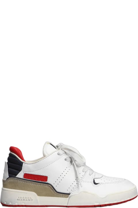 Shoes for Women Isabel Marant Emree Sneakers In White Leather