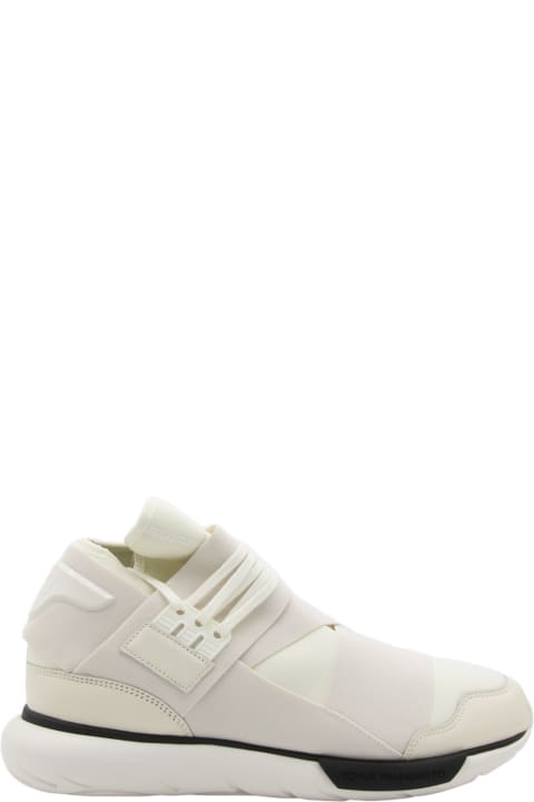 Y-3 Sneakers for Women Y-3 White Canvas Sneakers