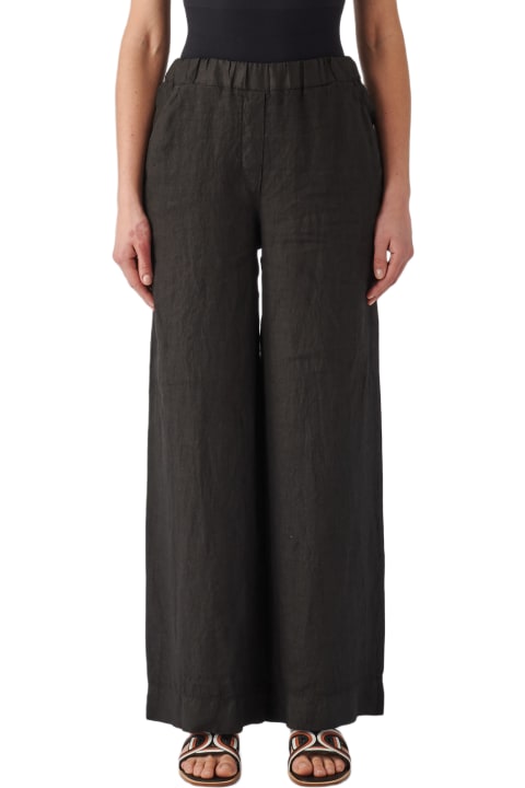Gran Sasso Pants & Shorts for Women Gran Sasso Linen Trousers