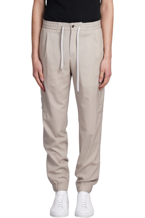 PT Torino Fleeces & Tracksuits for Men PT Torino Pants In Beige Cotton
