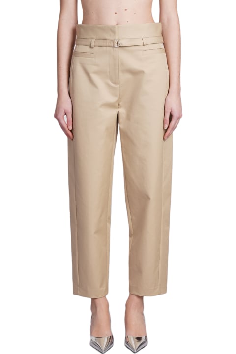 IRO Pants & Shorts for Women IRO Valenti Pants In Beige Cotton