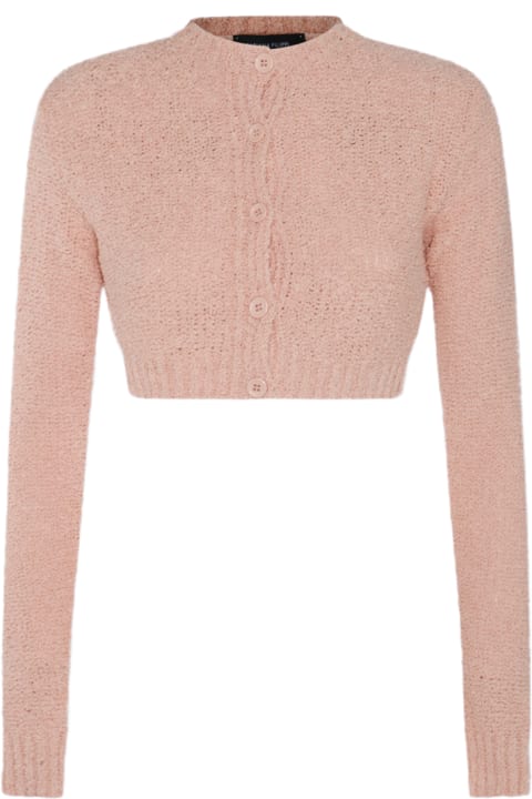 Fabiana Filippi Sweaters for Women Fabiana Filippi Pink Cotton Knitwear