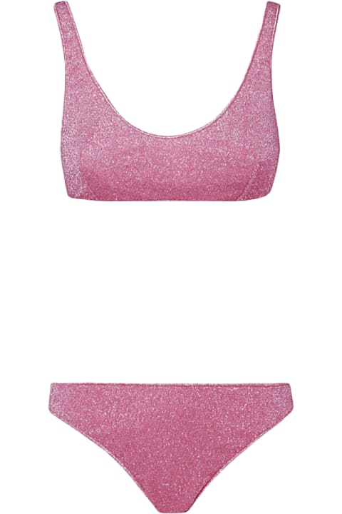ウィメンズ Osereeの水着 Oseree Pink Lumiere Sporty Bikini Set