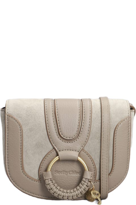 See by Chloé Bags for Women See by Chloé Hana Mini Shoulder Bag In Taupe Leather