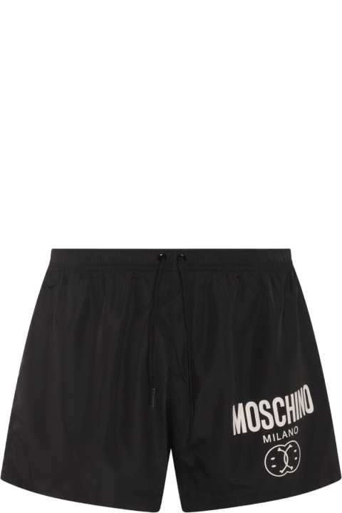 Moschino Swimwear for Men Moschino Black Beachwear