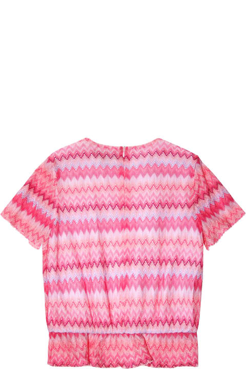 ガールズ MissoniのTシャツ＆ポロシャツ Missoni Pink T-shirt