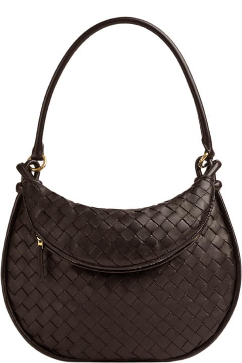 ウィメンズ新着アイテム Bottega Veneta Gemelli Leather Shoulder Bag
