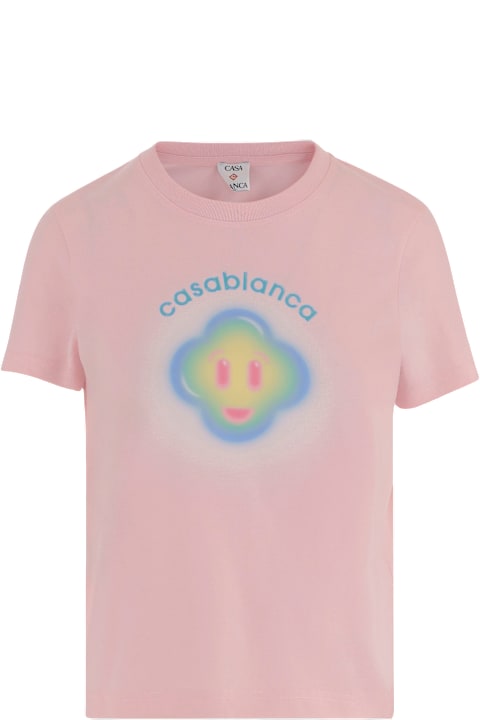 أدوات منزلية Casablanca Cotton T-shirt With Logo