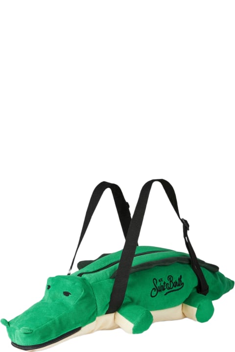MC2 Saint Barth Luggage for Women MC2 Saint Barth Terry Padded Duffle Bag With Alligator Shape