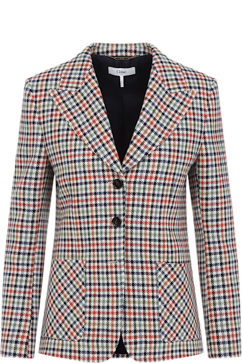 Chloé معاطف وجواكت لـ السيدات Chloé Single Breast Jacket