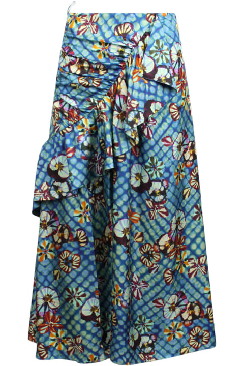 ウィメンズ Ulla Johnsonのスカート Ulla Johnson Ulla Johnson Bridget Floral-print Skirt