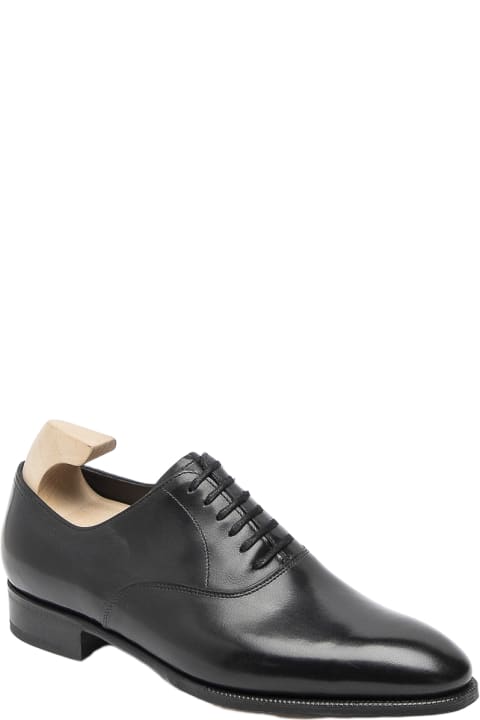 John Lobb Shoes for Men John Lobb Seaton Black Oxford Calf Oxford Shoe