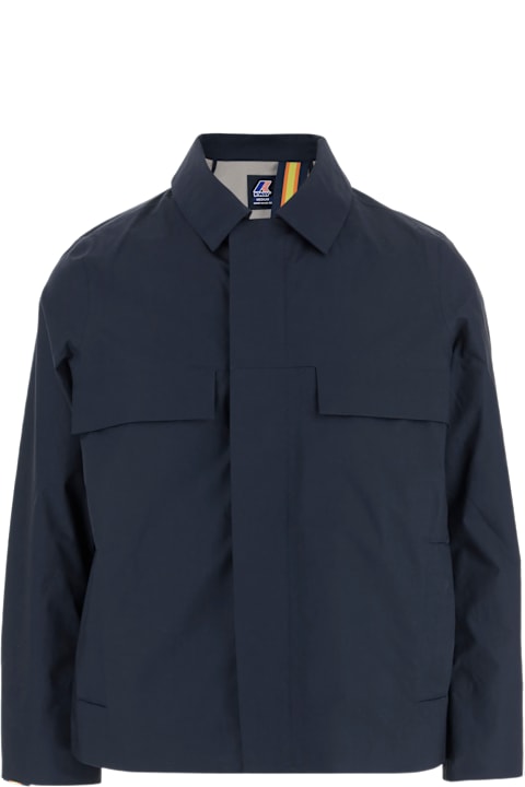 K-Way for Men K-Way Windproof Cotton Jacket