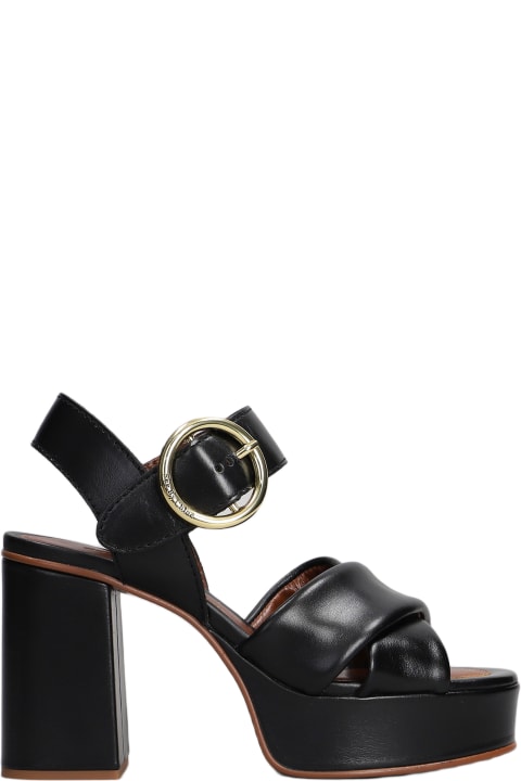 See by Chloé for Women See by Chloé Lyna Sandals In Black Leather