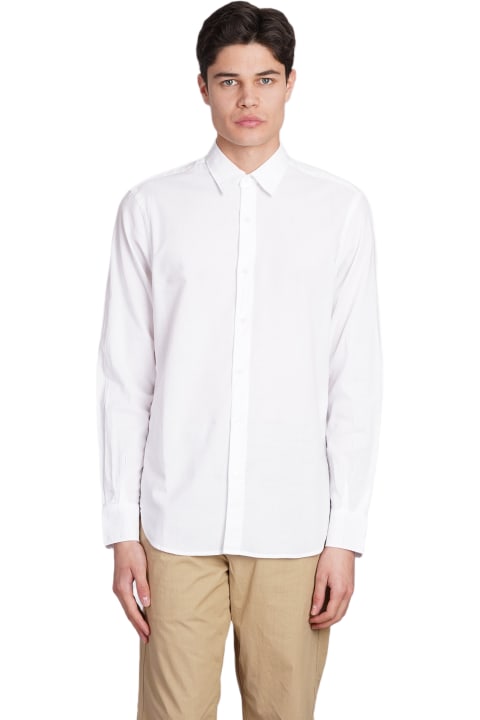 Aspesi for Men Aspesi Camicia Ridotta Ii Shirt In White Cotton