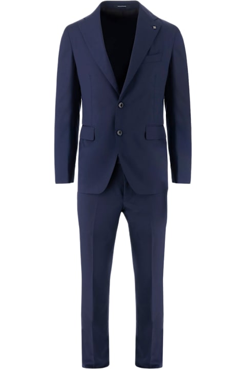 Suits for Men Tagliatore Wool Suit