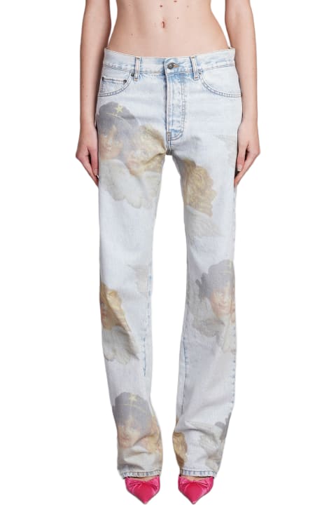 Fiorucci Jeans for Women Fiorucci Jeans In Blue Cotton