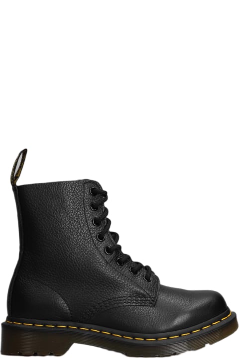 Boots for Women Dr. Martens 1460 Pascal Virginia Leather Lace Up Boots