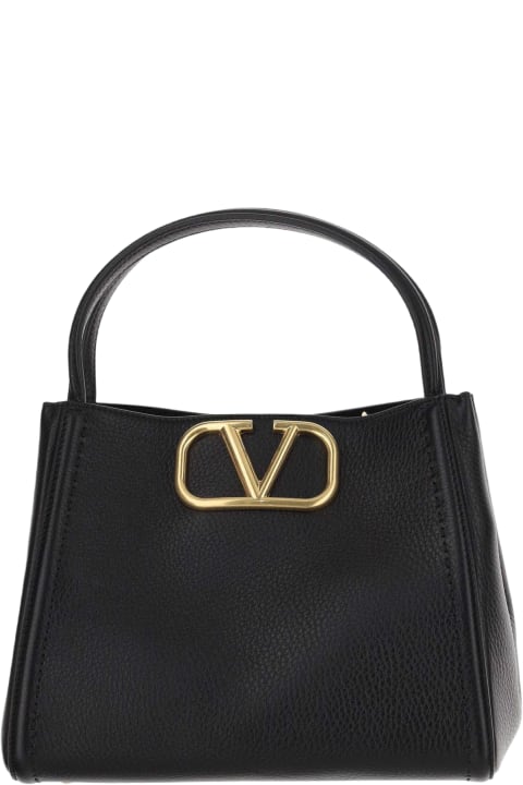 Valentino Garavani for Women Valentino Garavani Valentino Garavani Alltime Medium Handbag In Garnet Calfskin