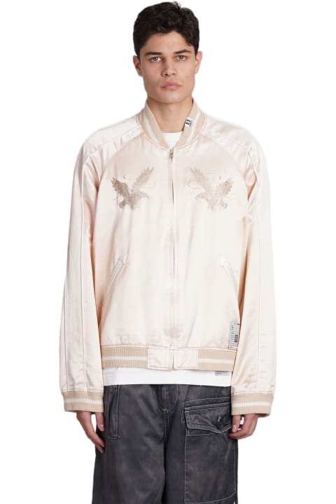 Coats & Jackets for Men Mihara Yasuhiro Casual Jacket In Beige Cotton