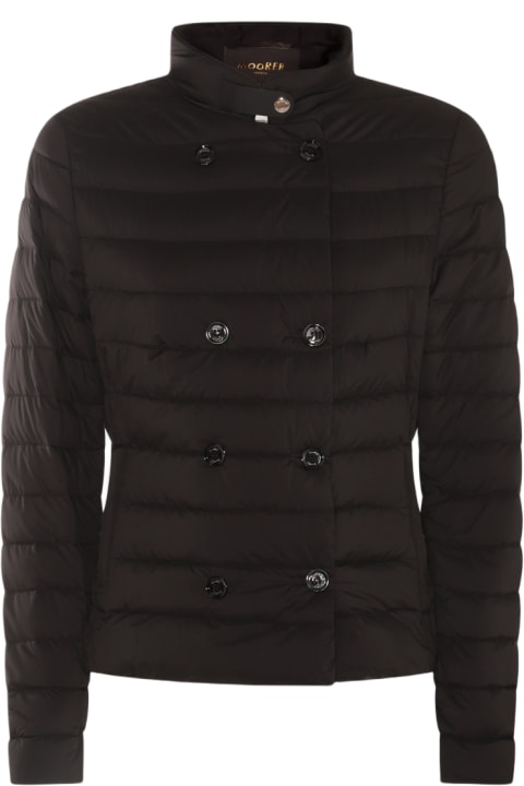 Moorer Coats & Jackets for Women Moorer Black Down Jacket