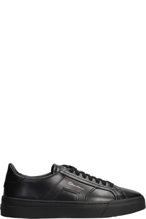 スニーカー Santoni DBS3 SNEAKERS Santoni Dbs3 Sneakers In Black Leather | italist