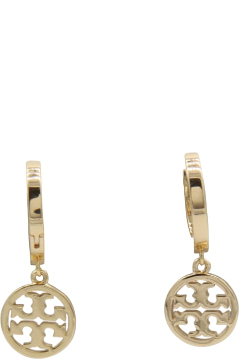 Tory Burch Earrings for Women Tory Burch Gold Tone Metal Earrings