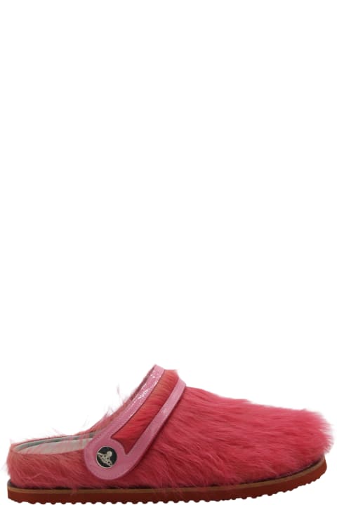 Other Shoes for Men Vivienne Westwood Pink Oz Clog Sandals