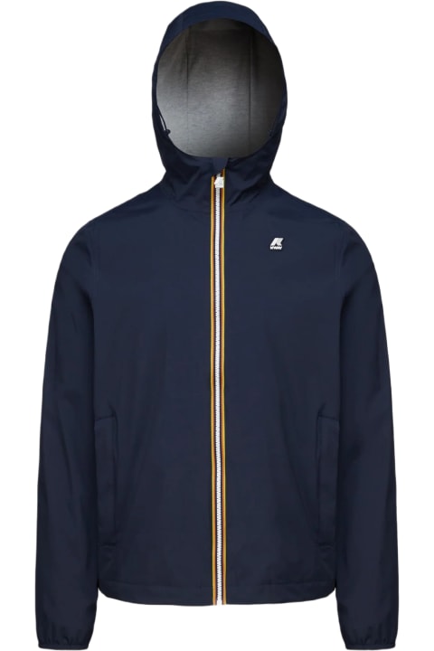 K-Way Coats & Jackets for Men K-Way Jacques Nylon Stretch Jacket Blazer
