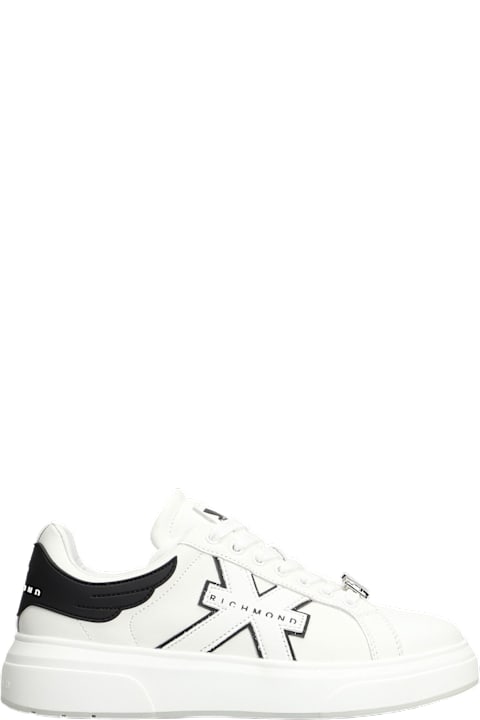 John Richmond for Men John Richmond Sneakers In White Leather