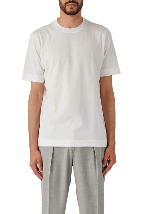 Gran Sasso Clothing for Men Gran Sasso T-shirt M/m C/logo T-shirt