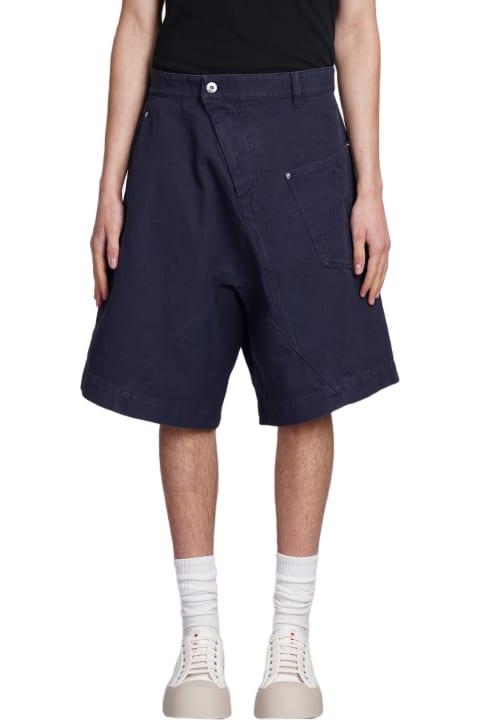 Fashion for Men J.W. Anderson Shorts In Blue Cotton